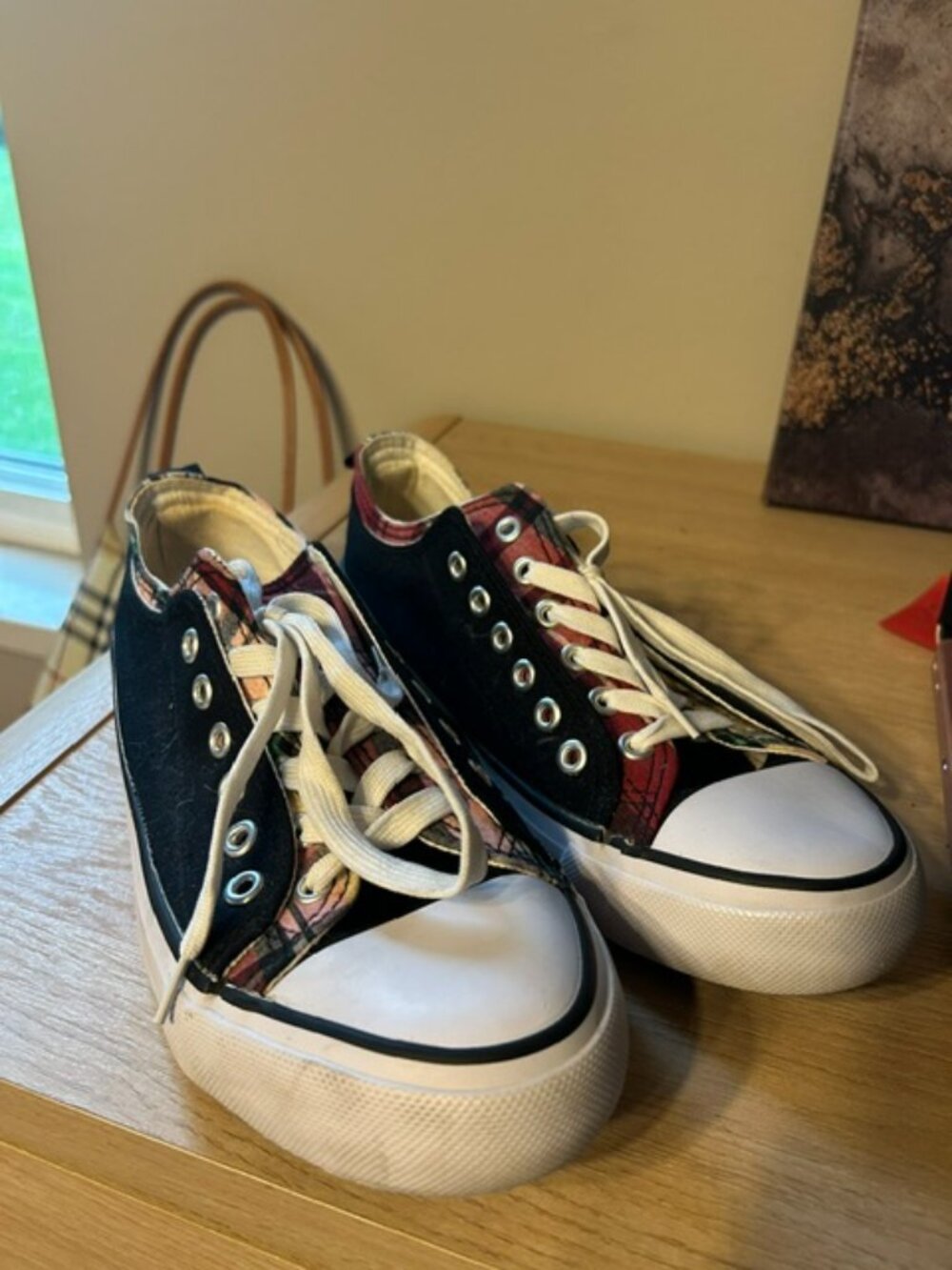 Twisted Canvas Sneakers
